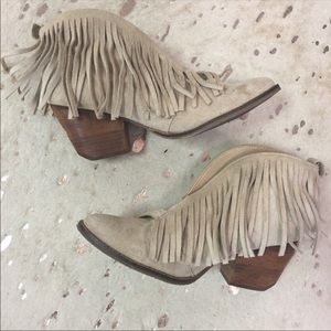 Matisse Fringe booties